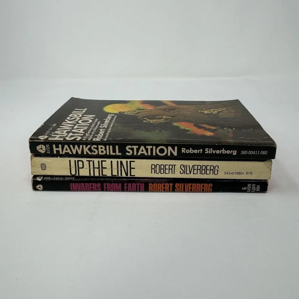 Lot of 3 - Fantasy, Time Travel, Science Fiction by Robert Silverberg, Paperback
